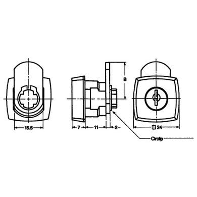 L&F lockersloten 1364