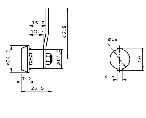 Mauer - Camlock eurolock